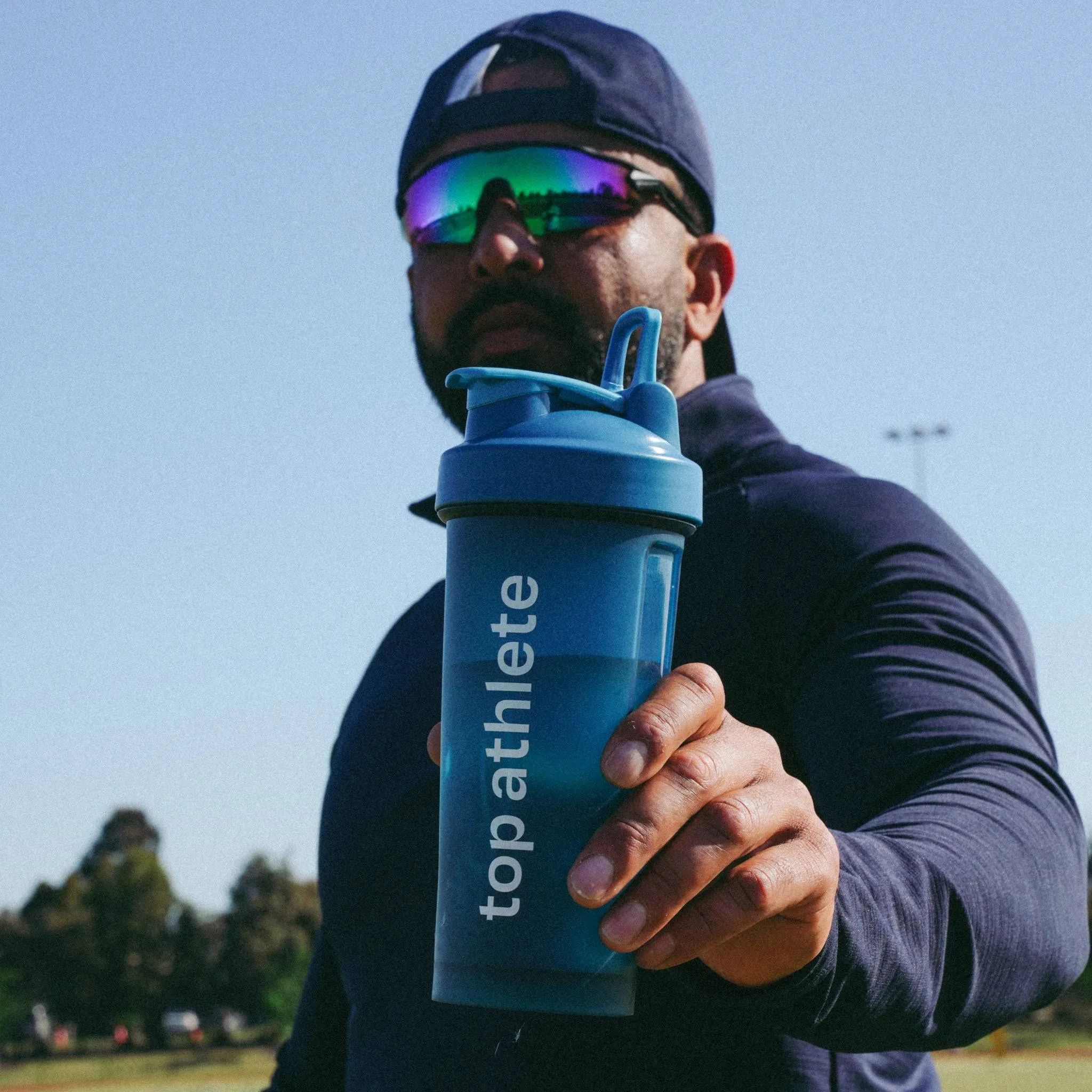 600ml Shaker Blue
