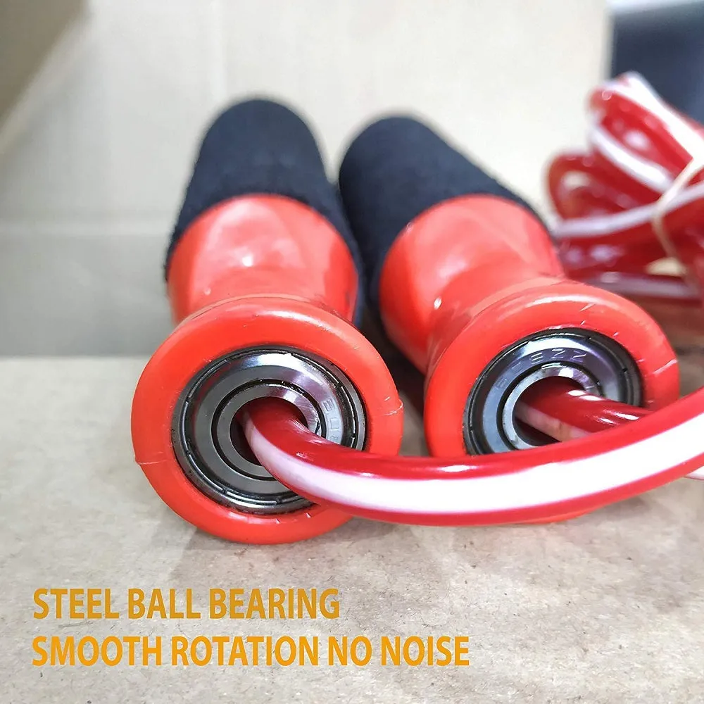 Adjustable Skipping Rope with foam Handle for All