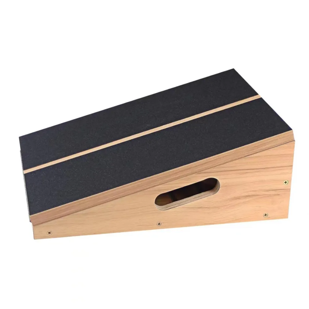 Adjustable Wooden Slant Board Calf Stretcher with 5 Positions - Verpeak