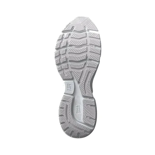 BROOKS LADIES GHOST 15 - OYSTER/ALLOY/WHITE