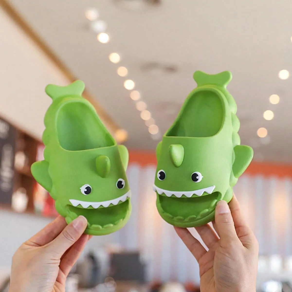 Children's Summer Cartoon Anti-Slip Soft Sole Cute Indoor House Slippers FD