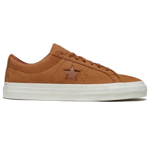Converse One Star Pro Ox Shoes - Warm Tan/Egret/Warm Tan