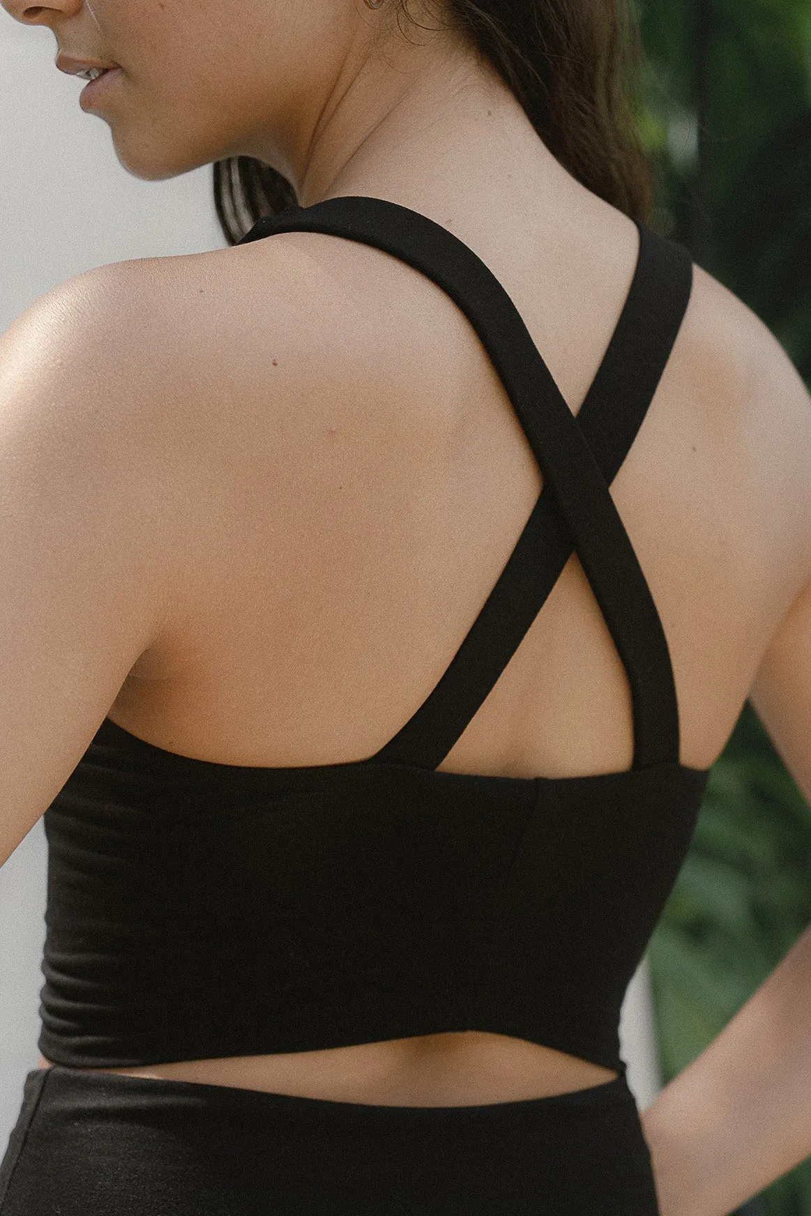 Crop Cross Top (PREORDER)