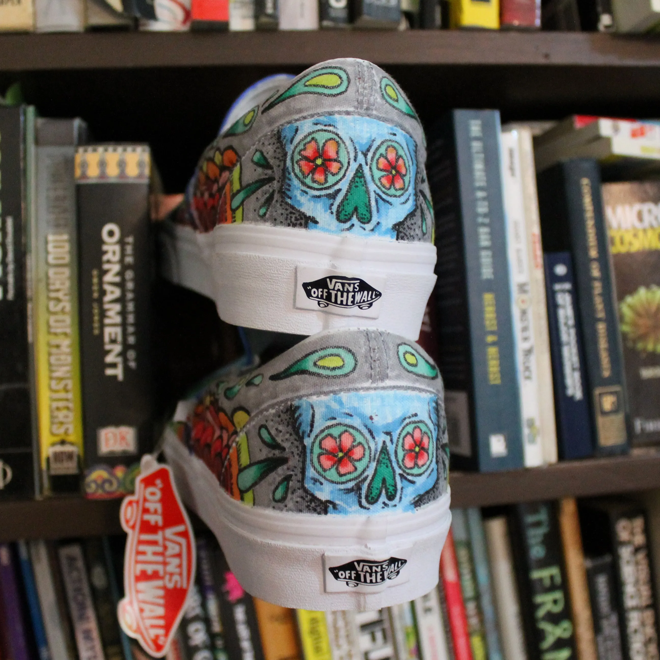 Custom designed Vans Slip On Sneakers