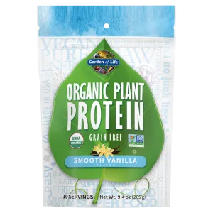 Garden of Life Organic Plant Protein Smooth Vanilla