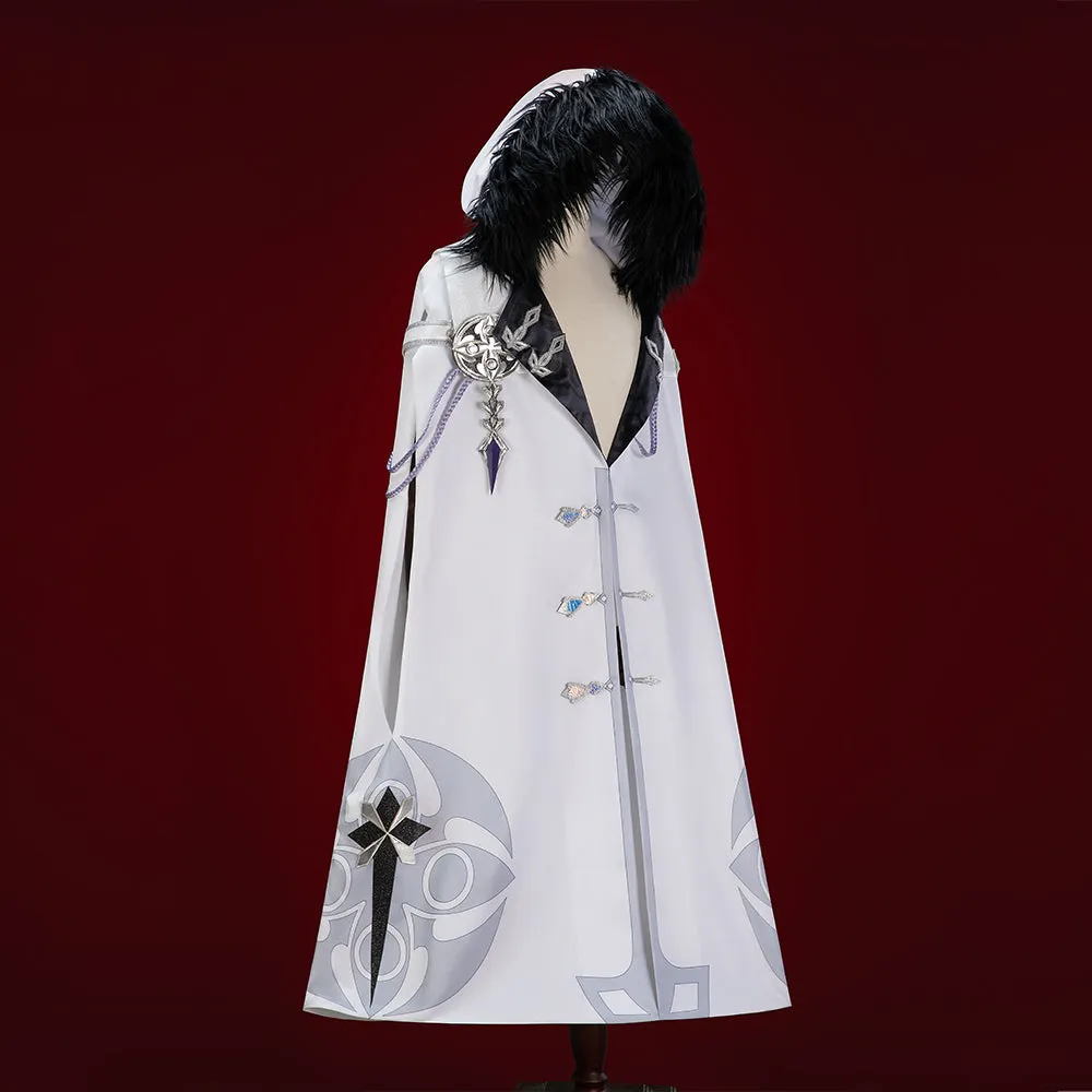 Genshin Impact The Eleven Fatui Harbingers Scaramouche The Balladeer The Skirmisher Kunikuzushi Cloak Cosplay Costume