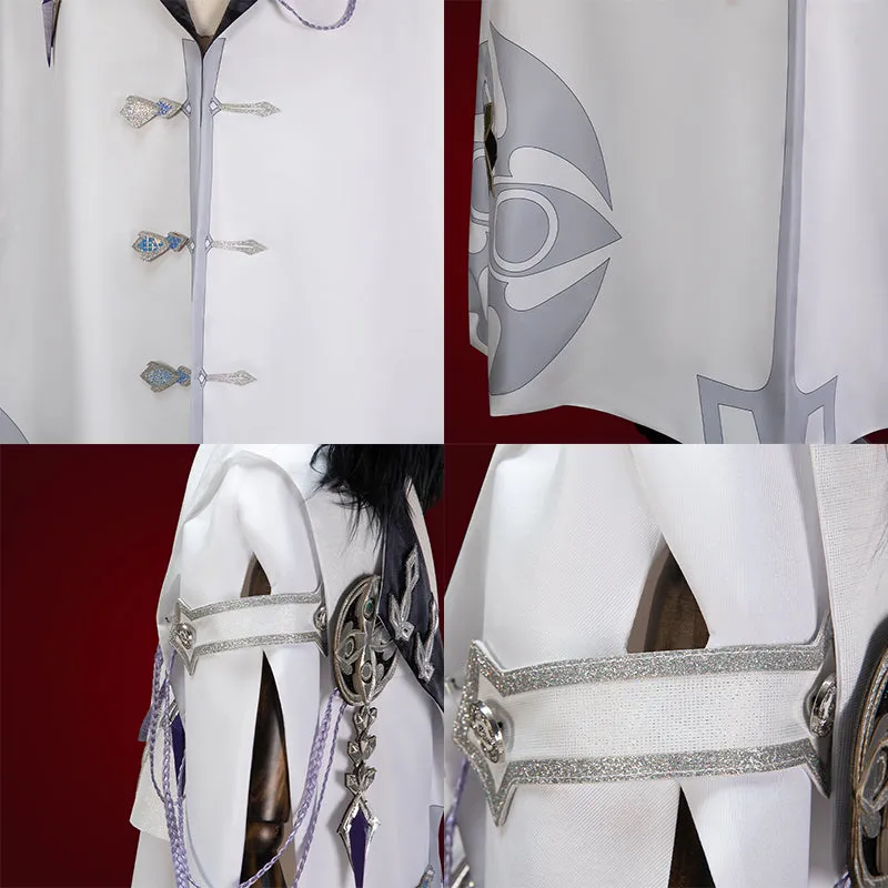 Genshin Impact The Eleven Fatui Harbingers Scaramouche The Balladeer The Skirmisher Kunikuzushi Cloak Cosplay Costume