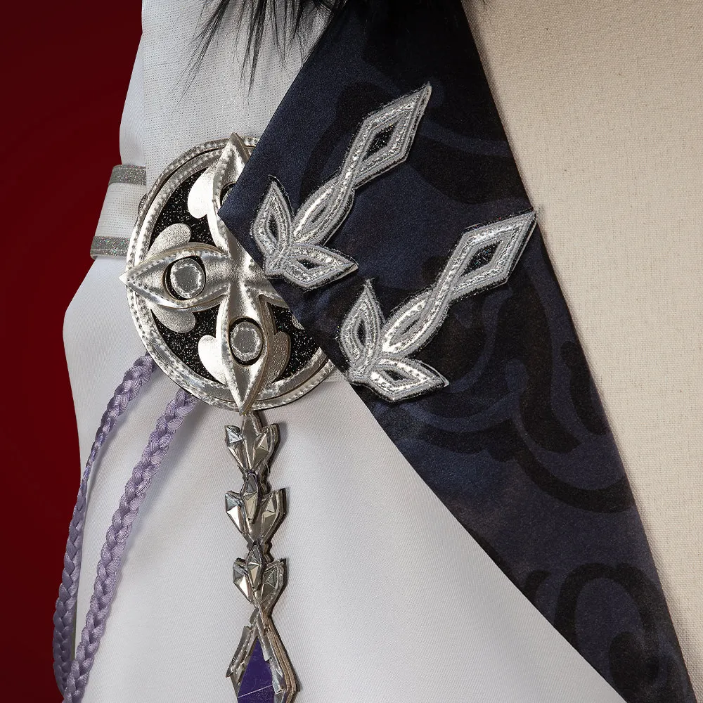 Genshin Impact The Eleven Fatui Harbingers Scaramouche The Balladeer The Skirmisher Kunikuzushi Cloak Cosplay Costume