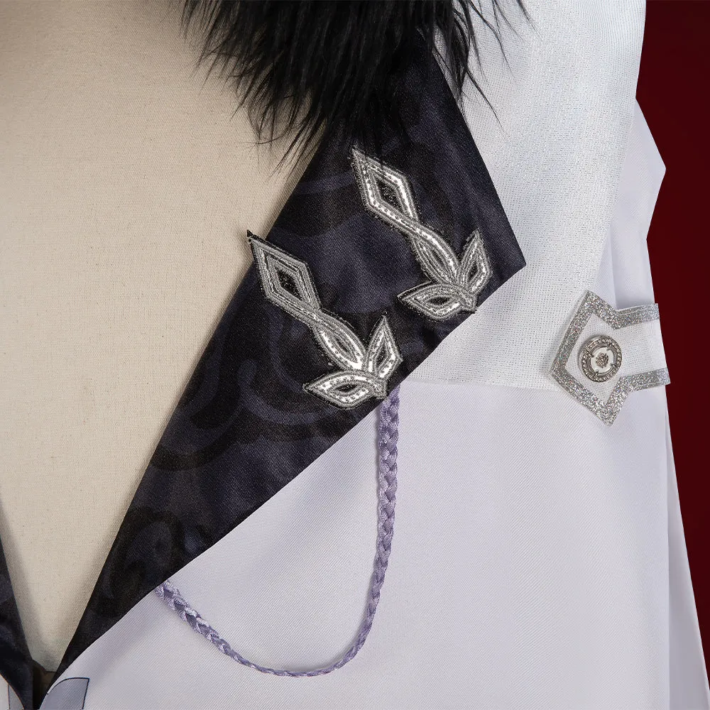 Genshin Impact The Eleven Fatui Harbingers Scaramouche The Balladeer The Skirmisher Kunikuzushi Cloak Cosplay Costume