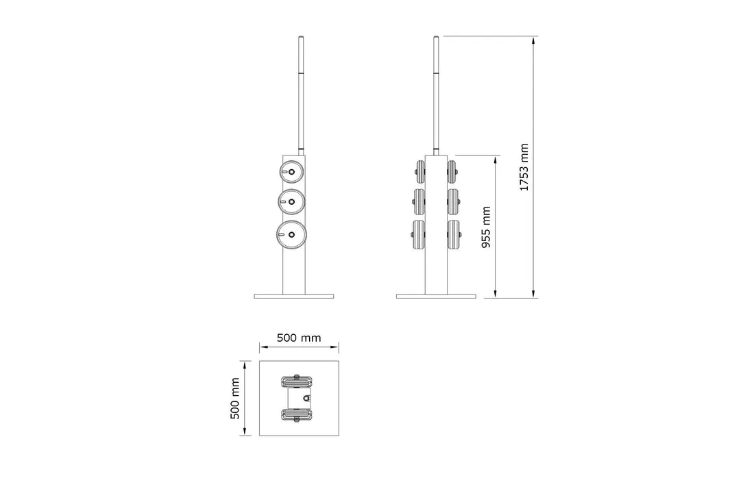 LESNA Barbell & Weight Set