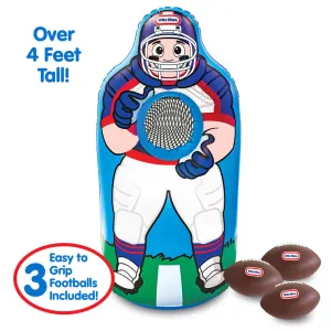 Little Tikes Jumbo Inflatable Football Trainer - 4  Feet Tall for Kids