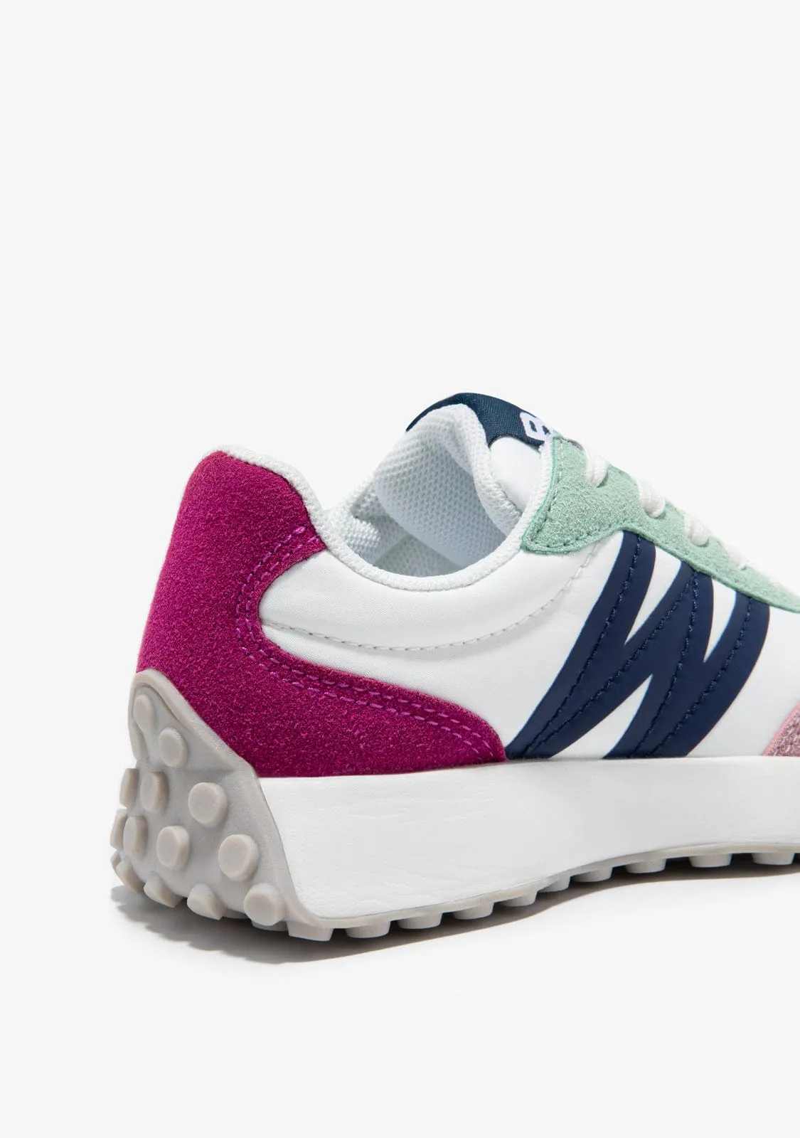 Multicolour B&W Logo Sneakers