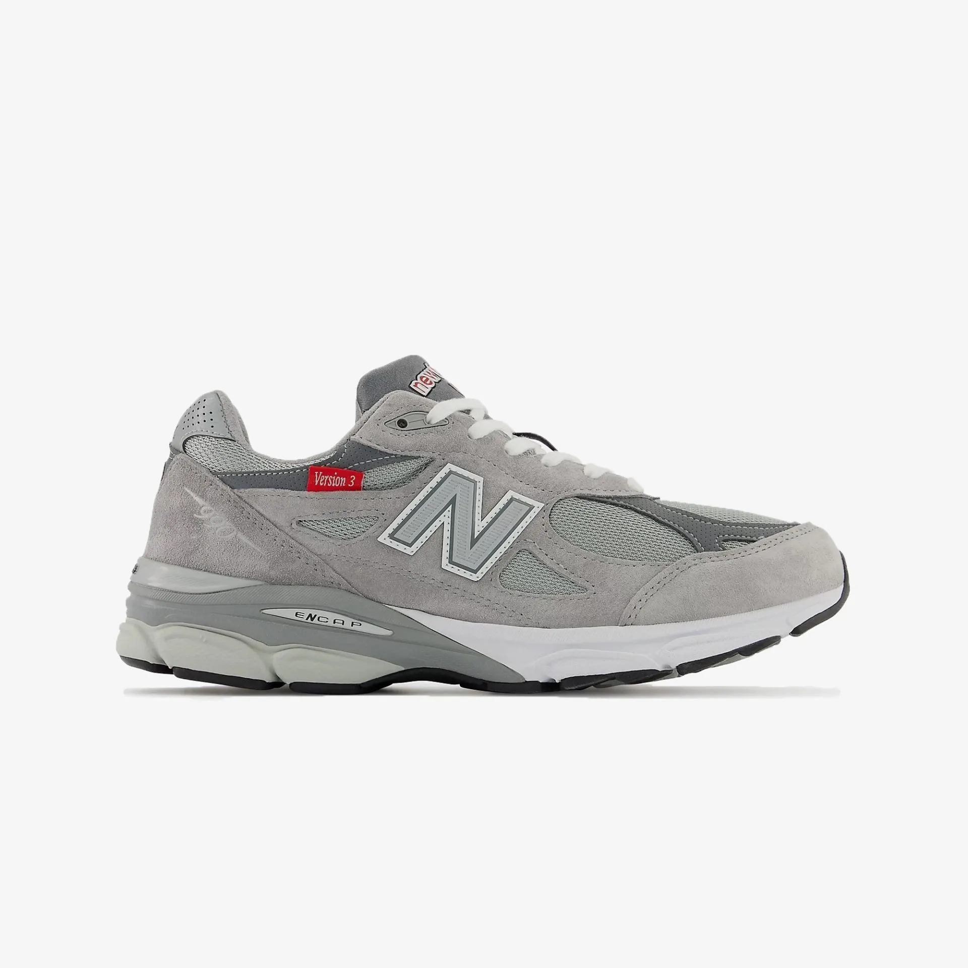 New Balance | 990V3  { GREY/RED