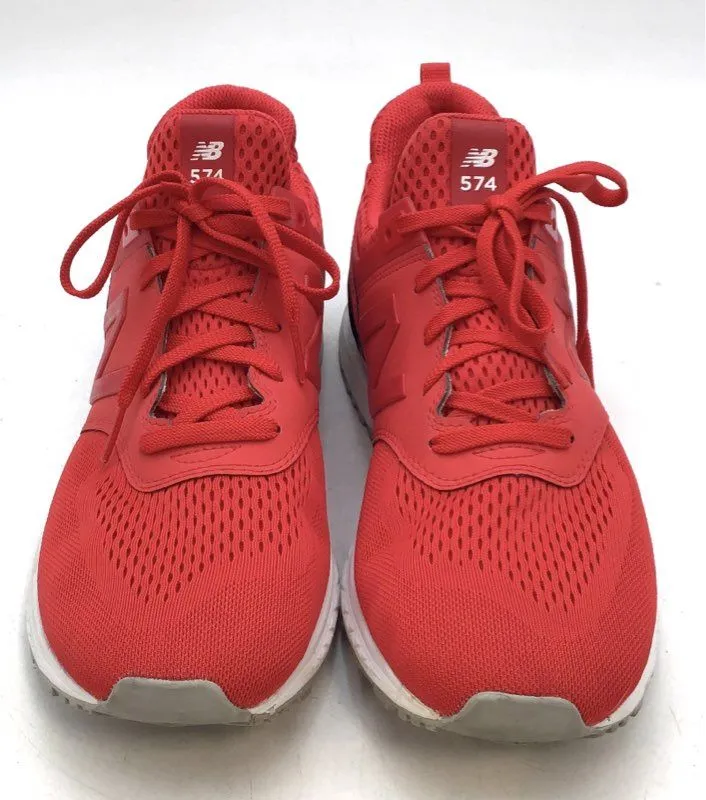 New Balance Men's 574 MS574TMY Red Athletic Shoes - Size 11.5