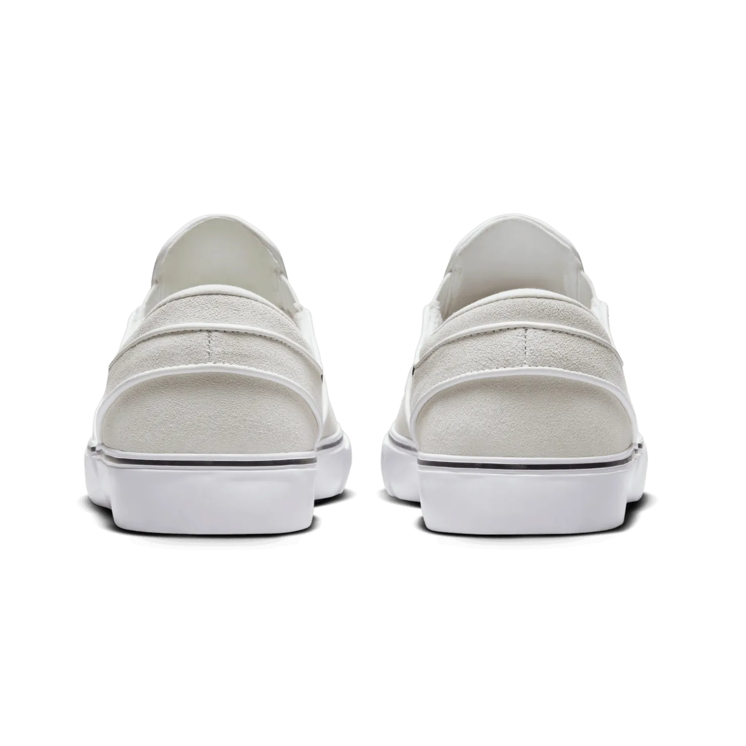 Nike SB Zoom Janoski  Slip Skateboard Shoe - Summit White/Black-Summit White-White