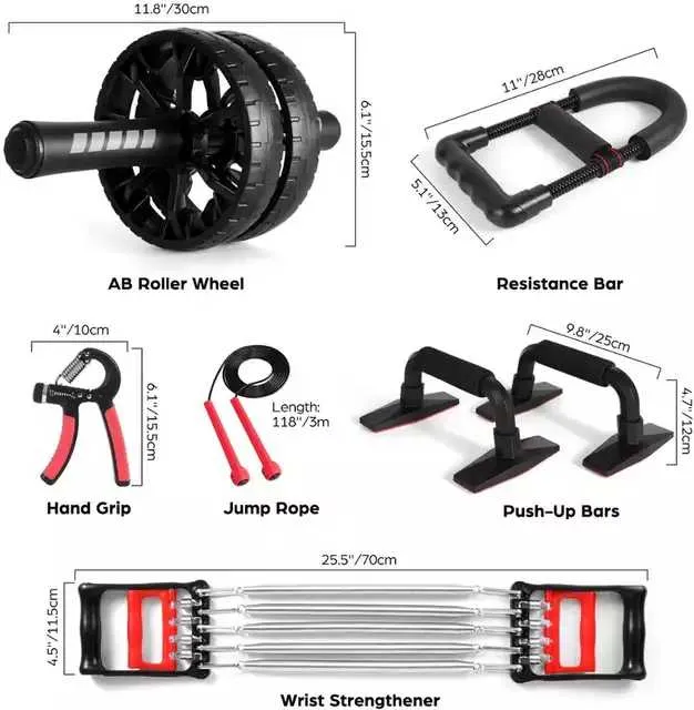 Perfect 6 in 1 Workout Fitness Set