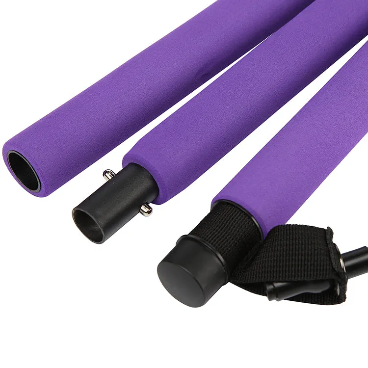 Pilates bar kit with resistance band for women,fitness and bodybuilding