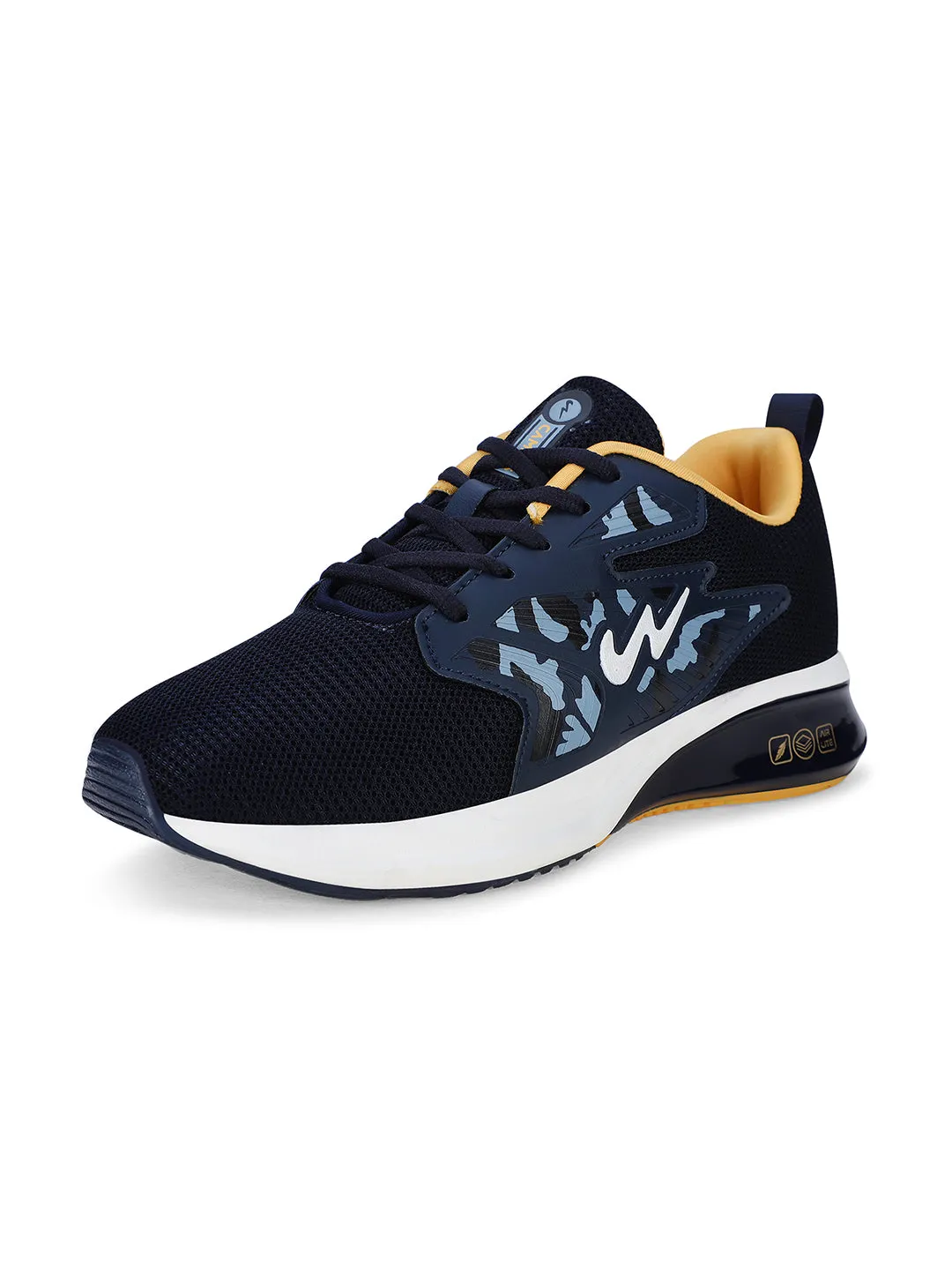 POOL-CHILD Navy Child Running Shoes