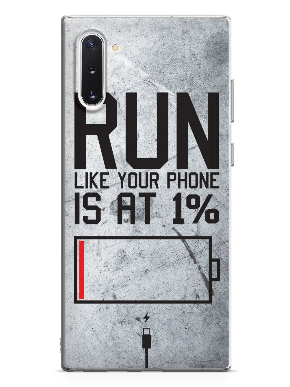 Run Like Your Phone Is At 1% - Fitness Case
