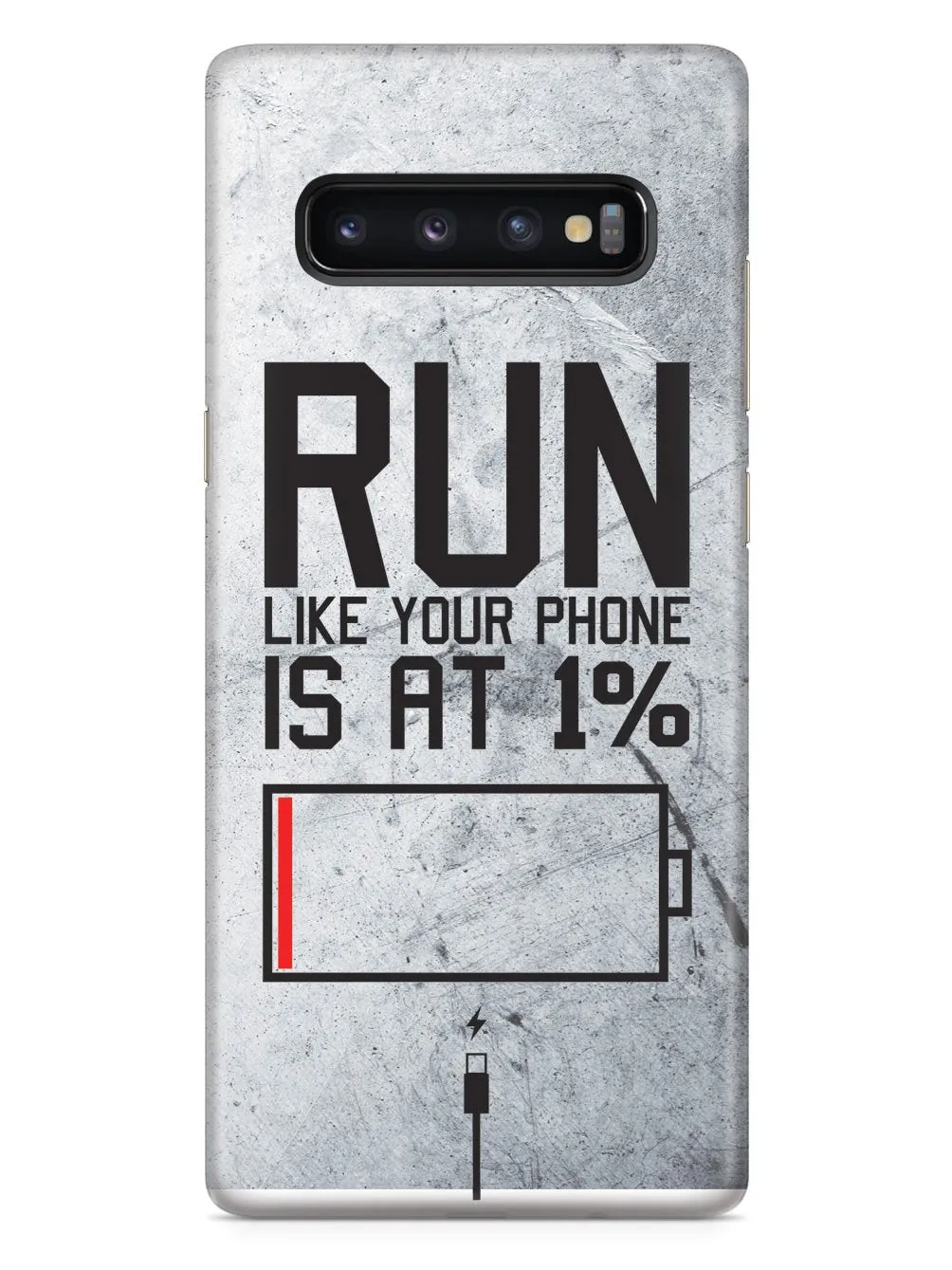 Run Like Your Phone Is At 1% - Fitness Case