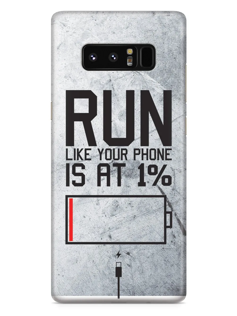 Run Like Your Phone Is At 1% - Fitness Case