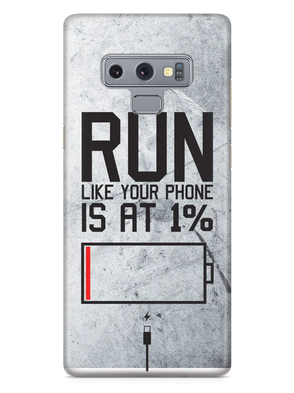 Run Like Your Phone Is At 1% - Fitness Case