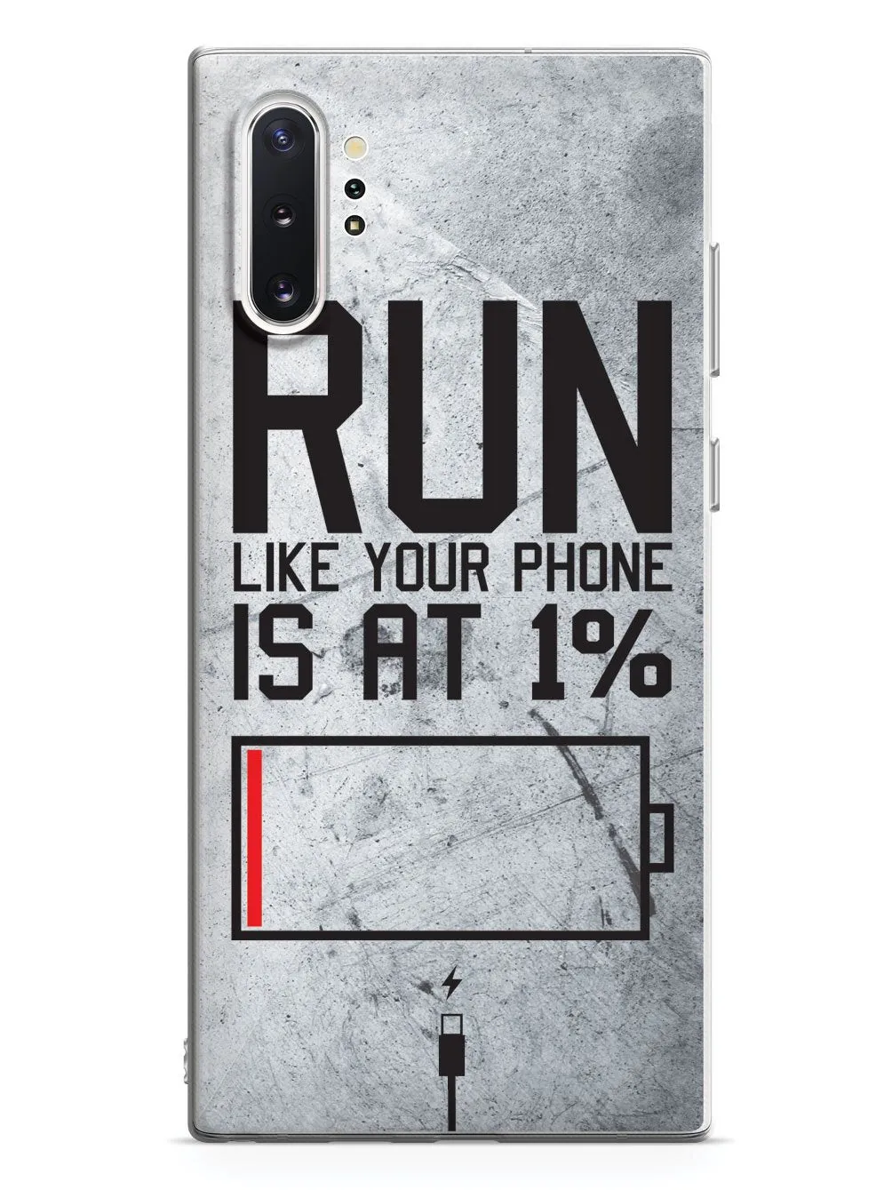 Run Like Your Phone Is At 1% - Fitness Case