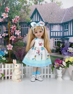 Running Late - dress with boots for Ruby Red Fashion Friends doll