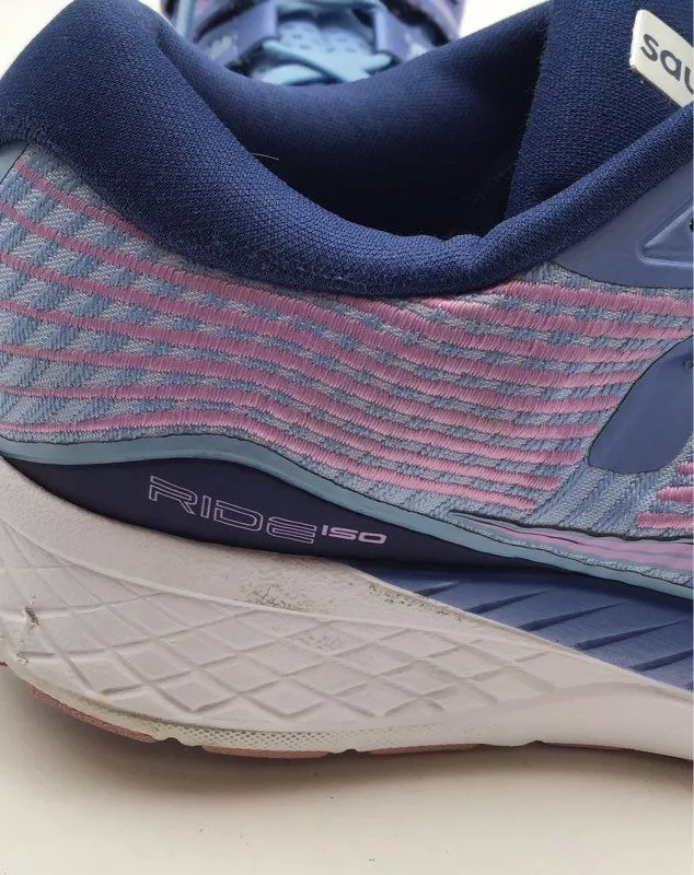 Saucony Women's Ride ISO Blue Athletic Shoes - Size 8.5