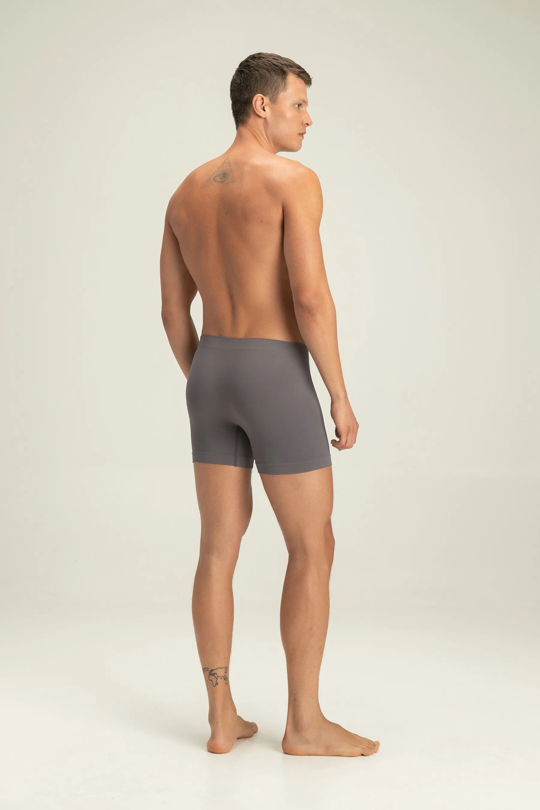 Seamless Boxer Briefs Mid-Tight