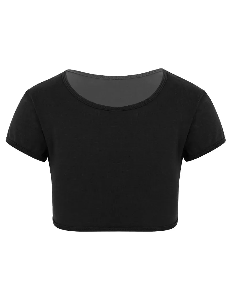 Short Sleeve Crop Top