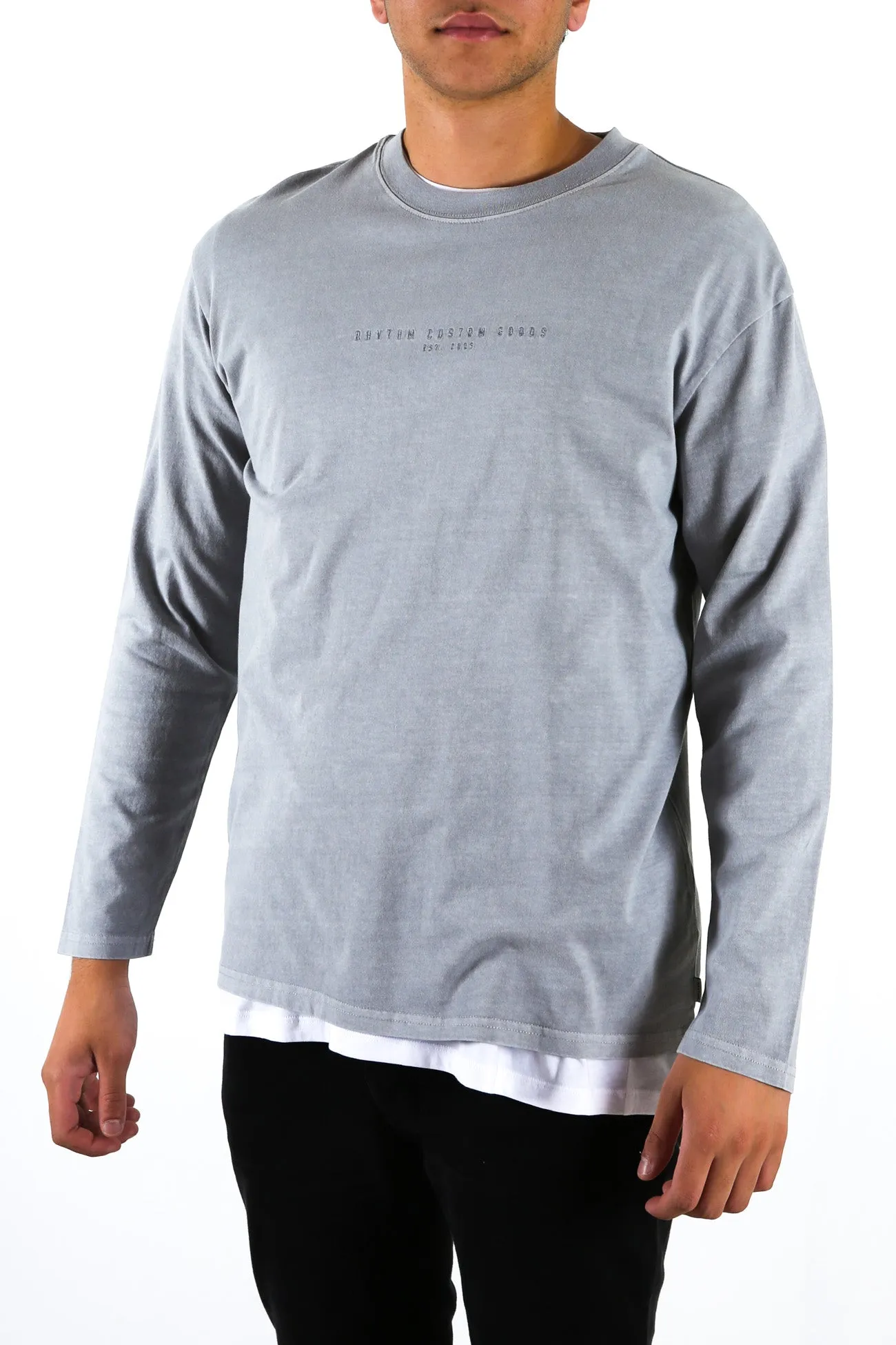 Supply Long Sleeve Tee Slate