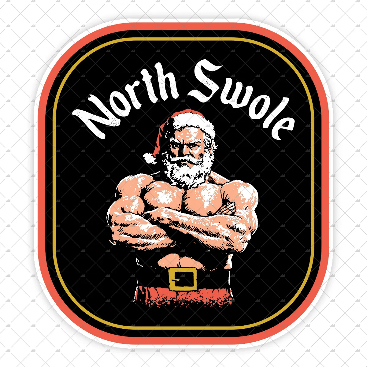 The North Swole - Sticker
