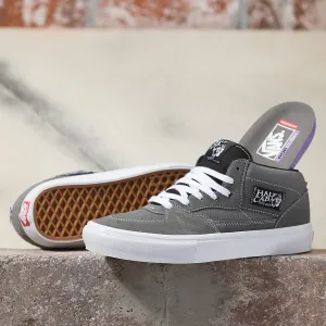 Vans Skate Half Cab Skateboard Shoe - Grey/White