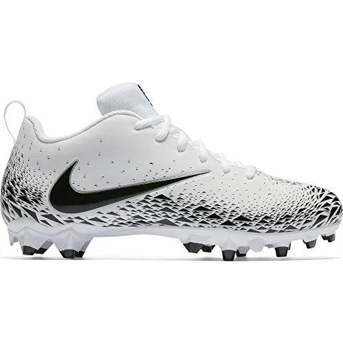 Vapor Varsity Low Td Football Cleat White/Black/Metallic Silver Size 10.5 M Us
