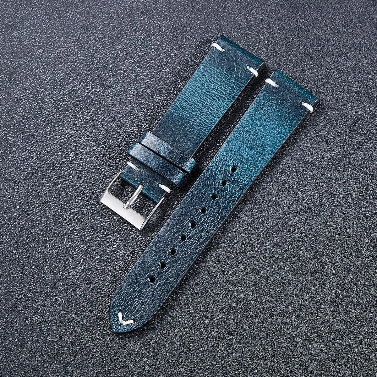 Vintage Oiled Leather Watch Straps Compatible with the Suunto 3 & 3 Fitness