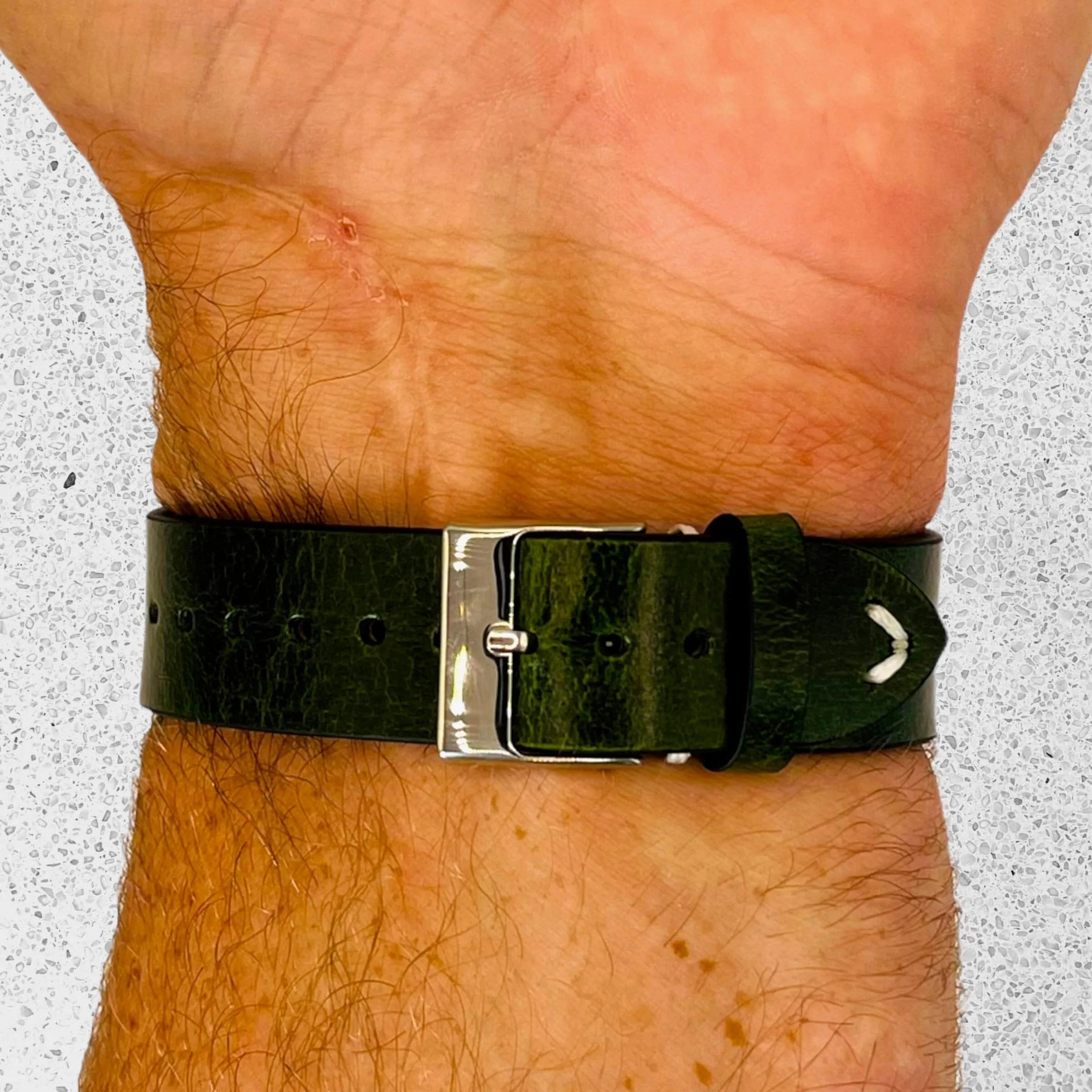 Vintage Oiled Leather Watch Straps Compatible with the Suunto 3 & 3 Fitness