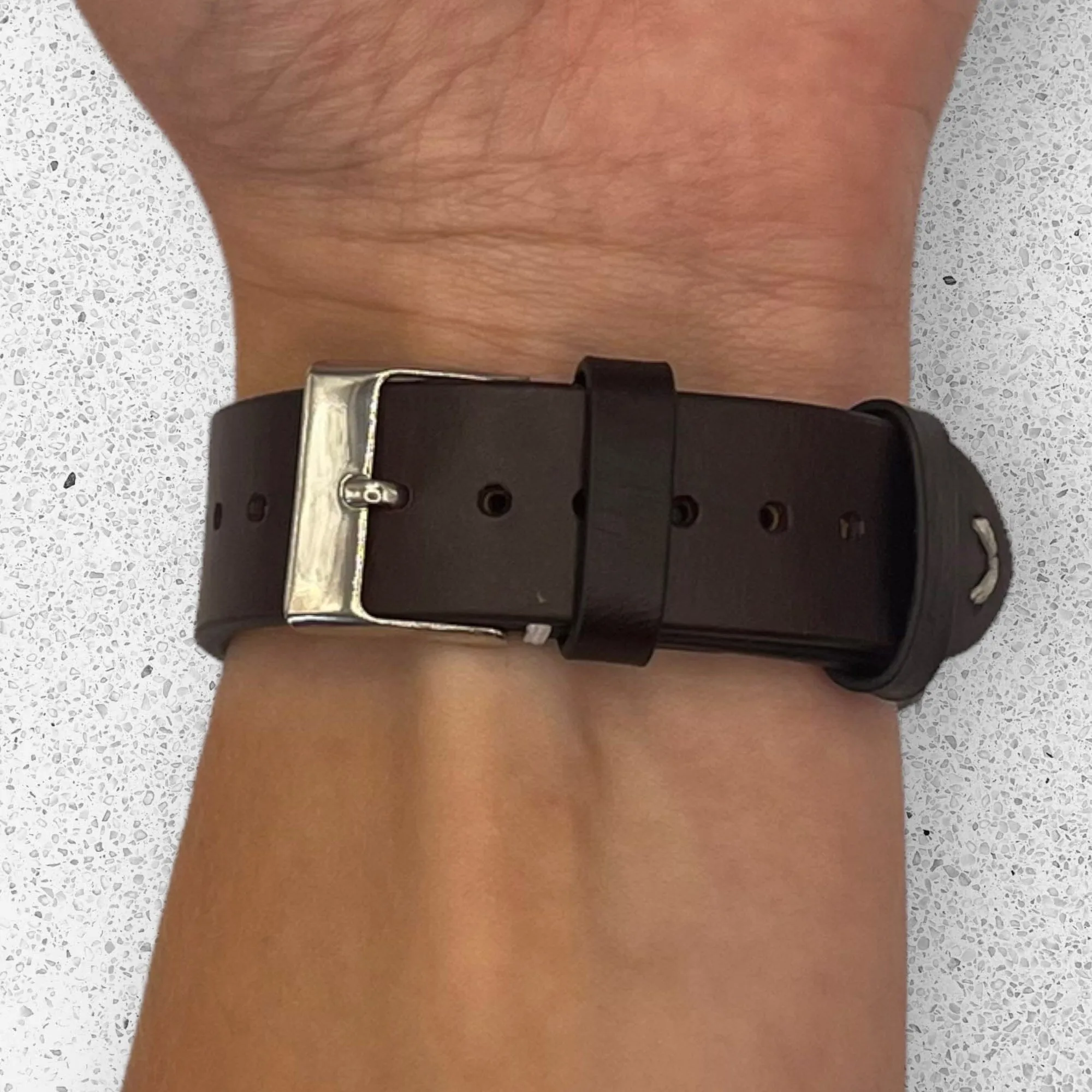 Vintage Oiled Leather Watch Straps Compatible with the Suunto 3 & 3 Fitness