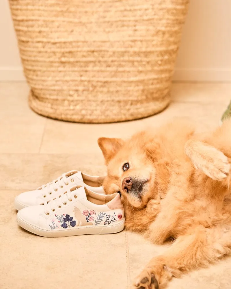 Virevolte Recycled Grain Leather Vegan Sneakers | Cinnamon