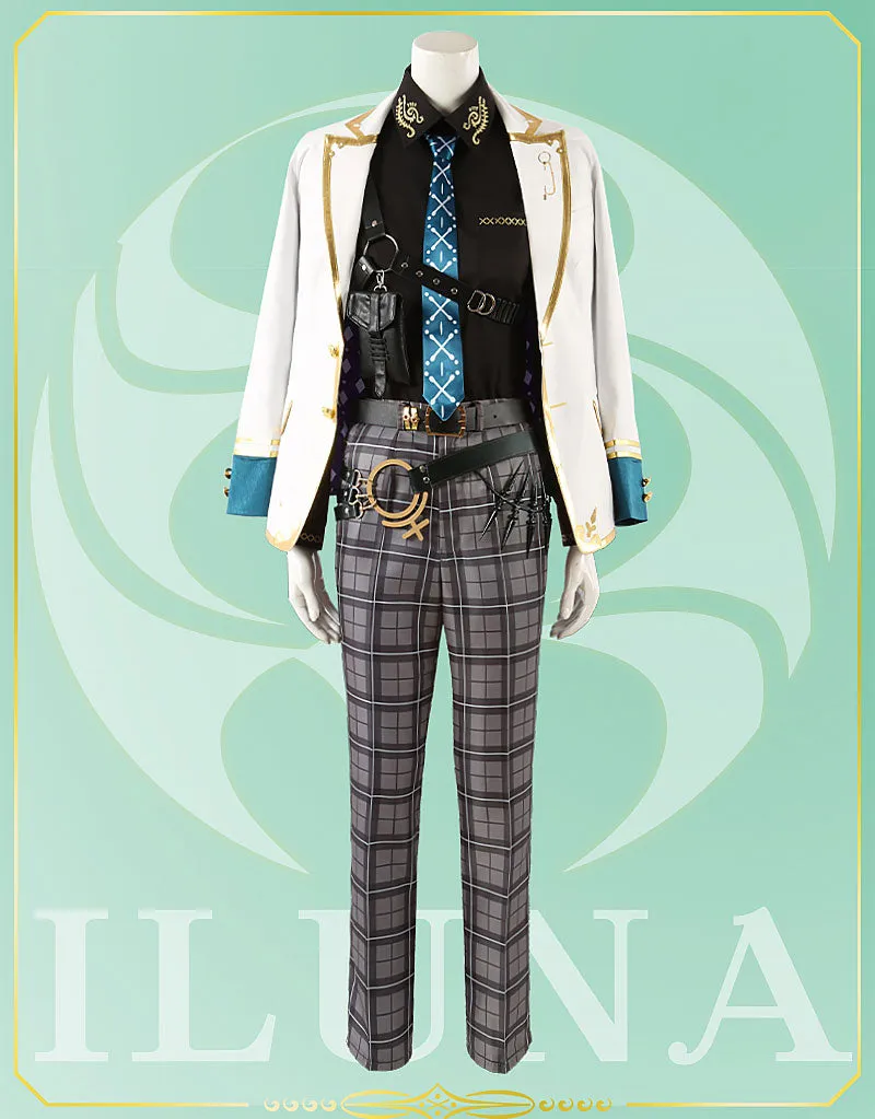 Virtual YouTuber Nijisanji ILUNA Ren Zotto Cosplay Costume