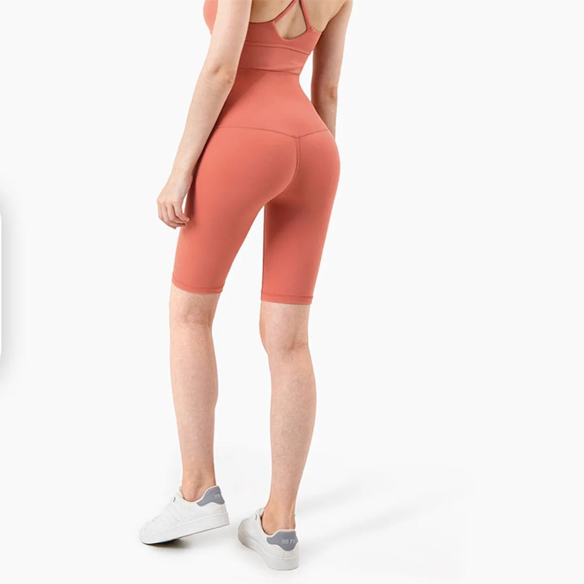 YOGA FITNESS BIKER SHORTS