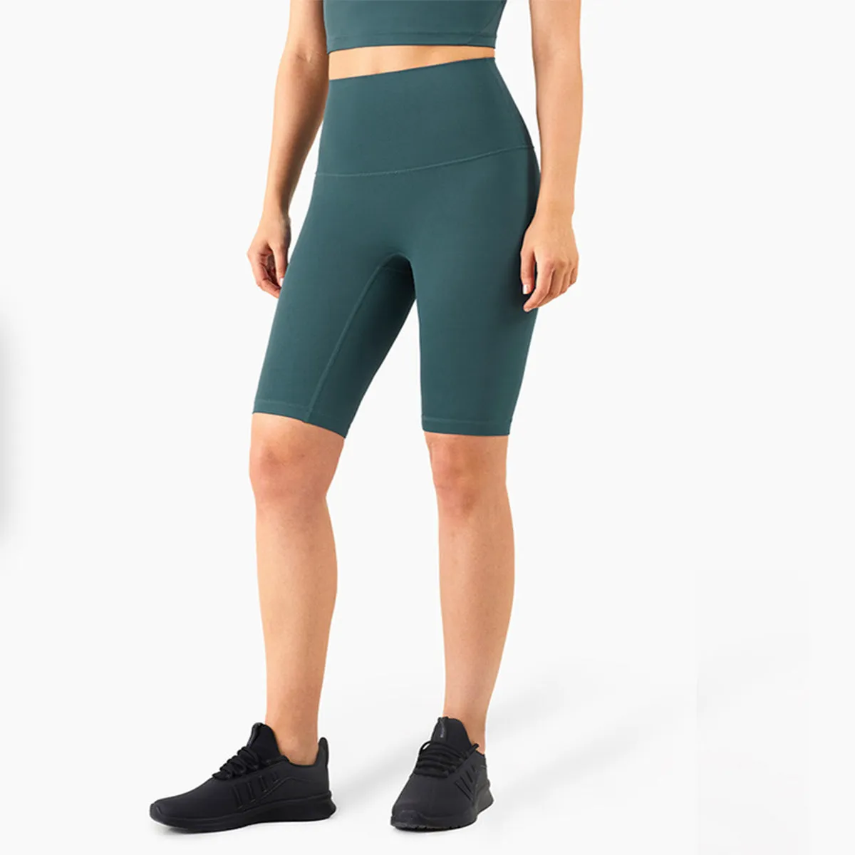YOGA FITNESS BIKER SHORTS