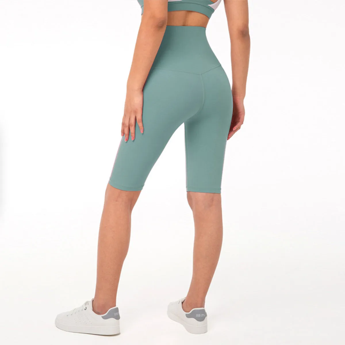 YOGA FITNESS BIKER SHORTS
