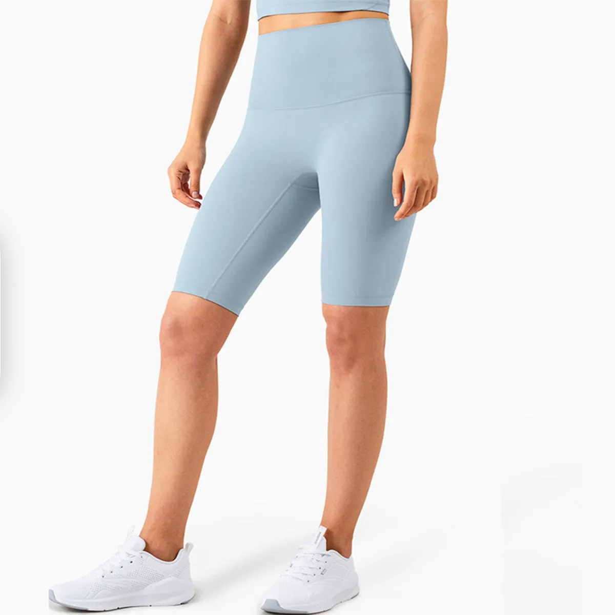 YOGA FITNESS BIKER SHORTS